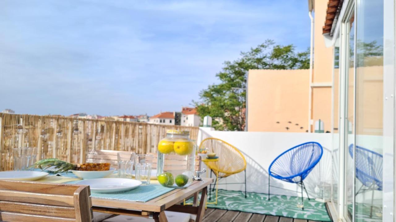 Happy Stay Lisbon - Suite With A View, Private Terrace & Ac Bagian luar foto